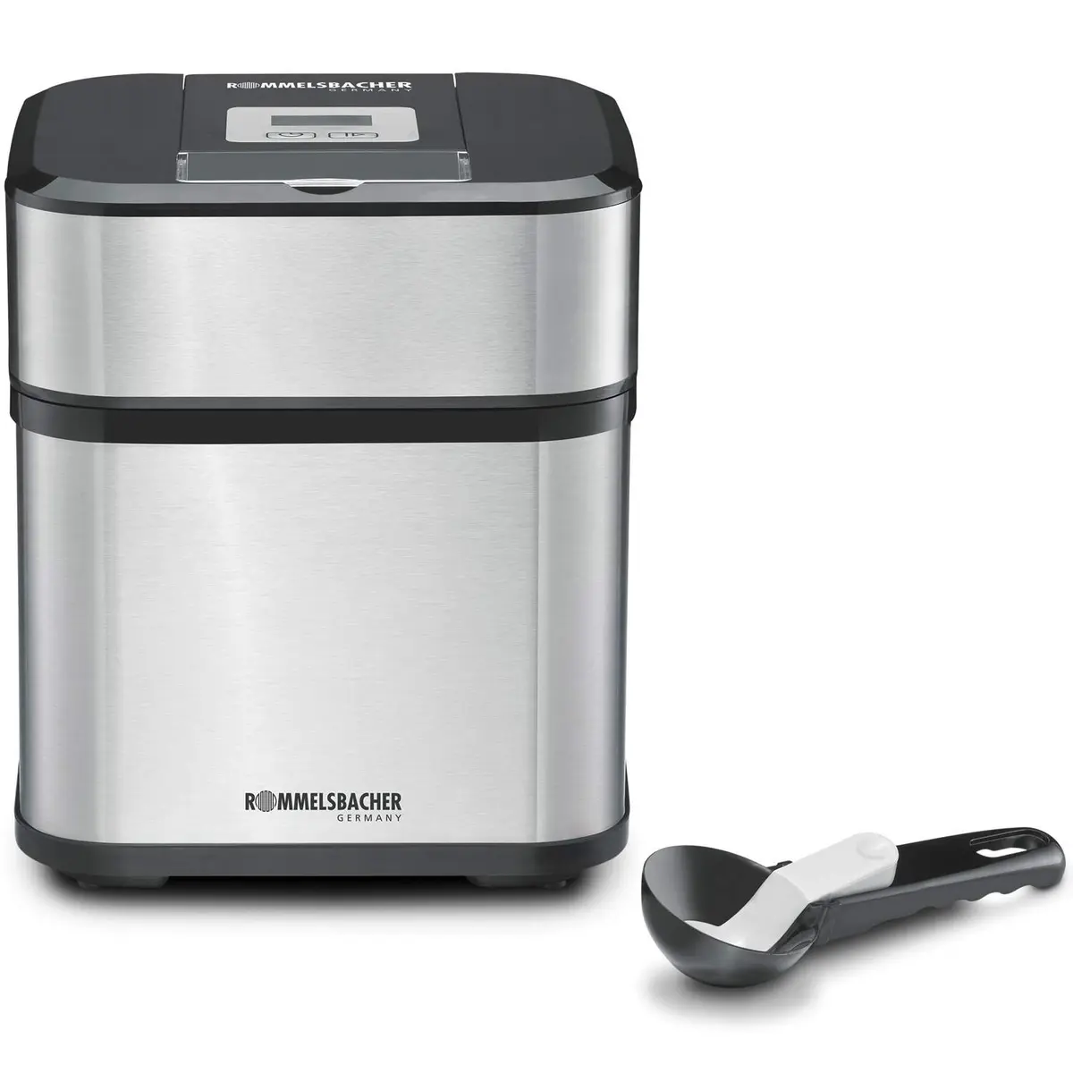 Iskremmaskin IM 12 Kurt 0,5l Rustfri Sorbet, Iskrem Frozen Yoghurt Slush
