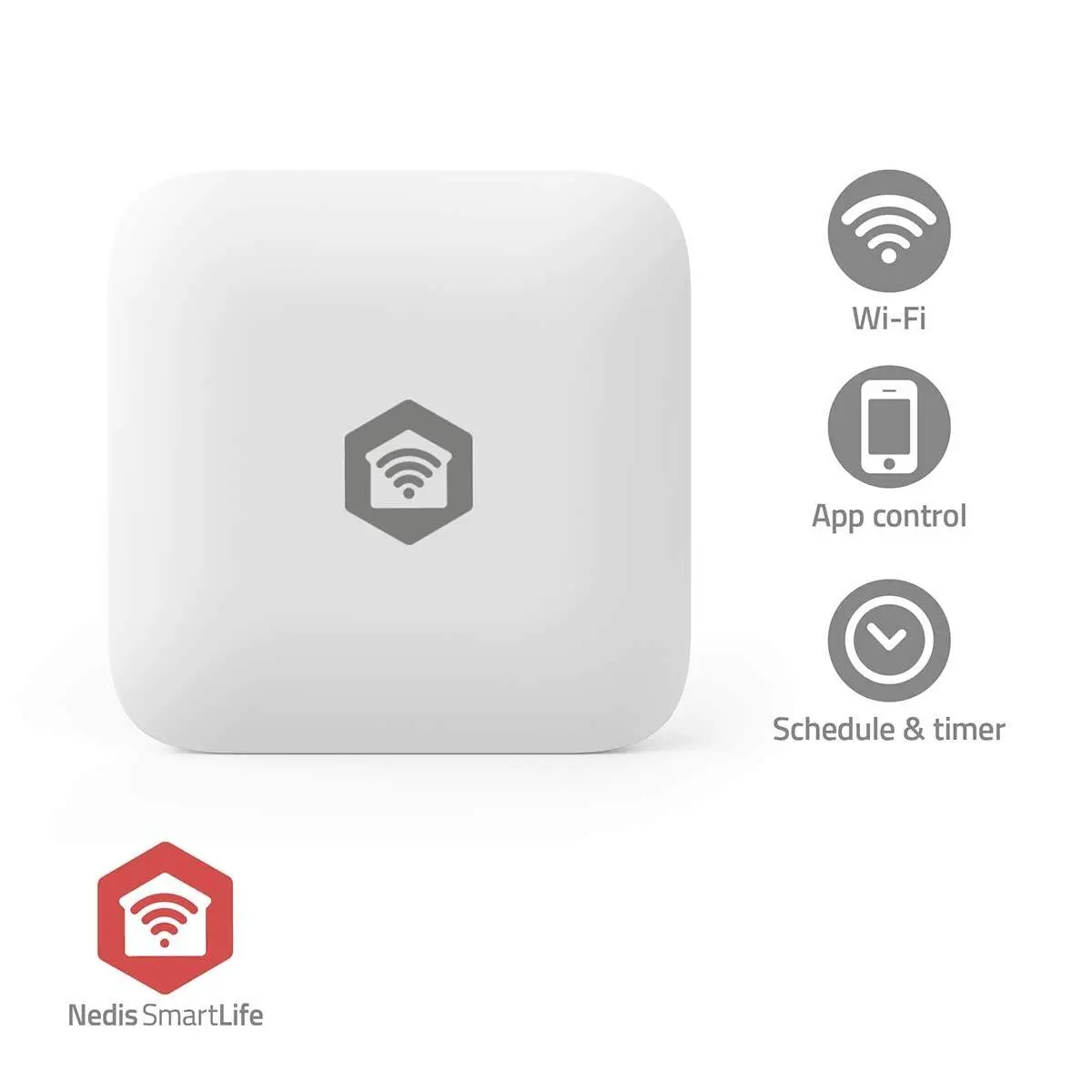 SmartLife vanndetektor | Zigbee 3.0 | Batteridrevet | Maks. batterilevetid: 12 måneder