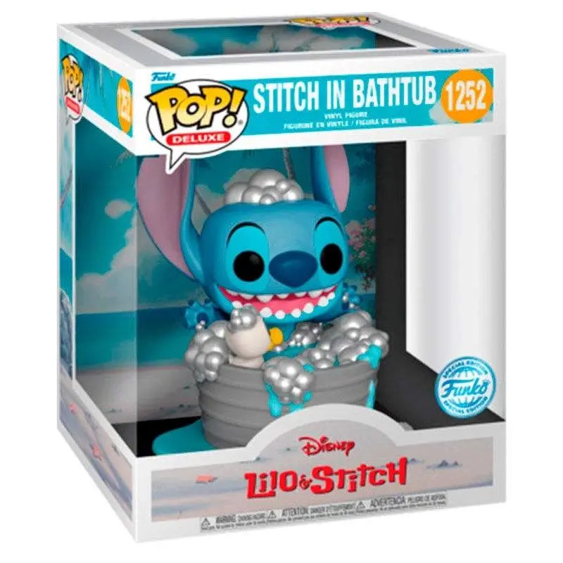 Lilo & Stitch Pop-figur - samleobjekt for søm i badekar