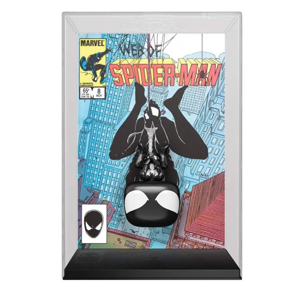 Spider-Man Black Suit Comic Cover Art Print, 24x36 tommer