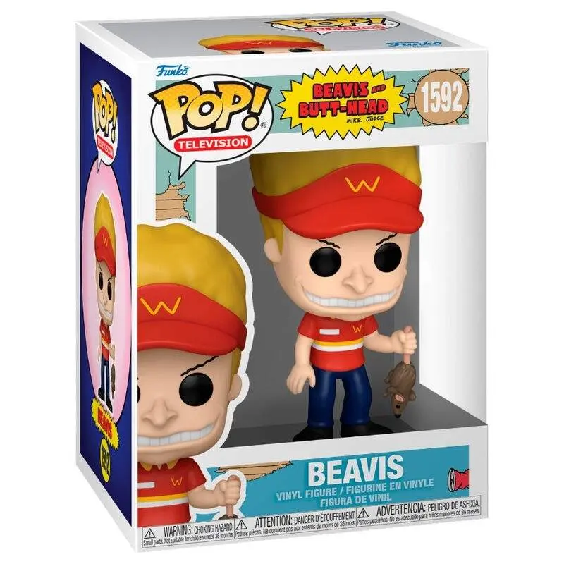 Beavis og Butt-Head Pop Figur samleleketøy, 4-tommers