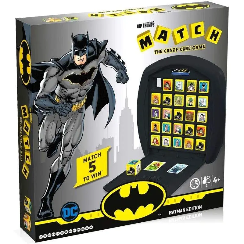 Batman Top Trumps Match-kortspill for 2 spillere