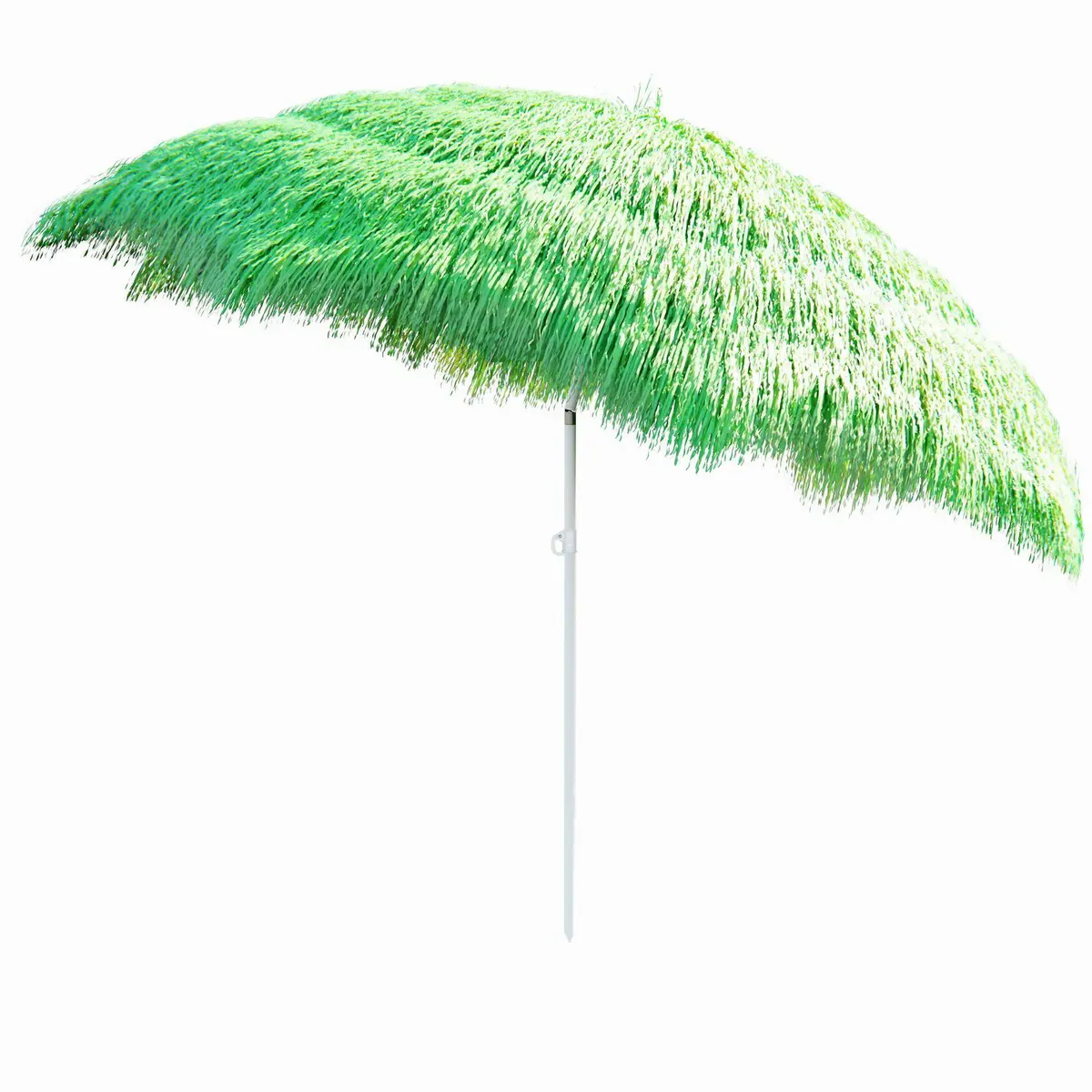 Parasoll med vippefunksjon, 160 cm diameter, grønn