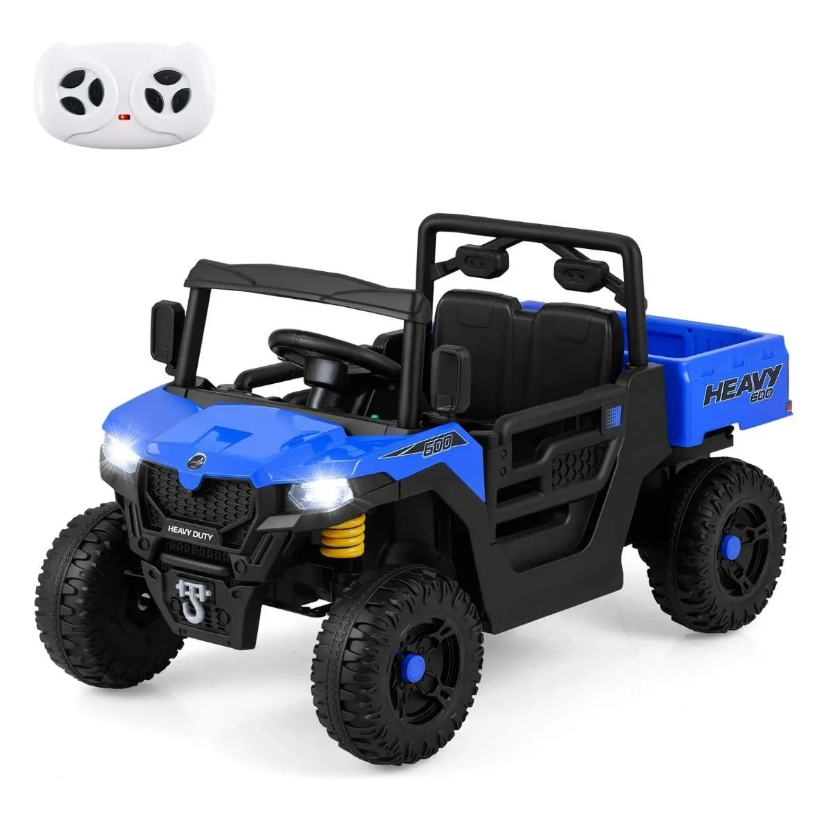 Elektrisk dumper for barn – 12V fjernkontroll, blå