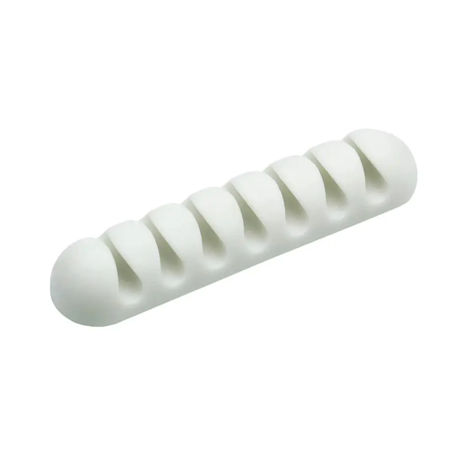Kabelholder med 7 plasser - Hvit