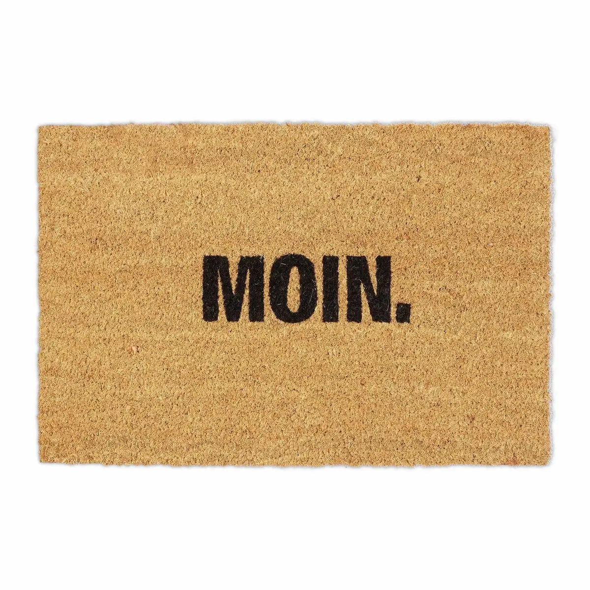 Dørmatte i kokos "Moin."