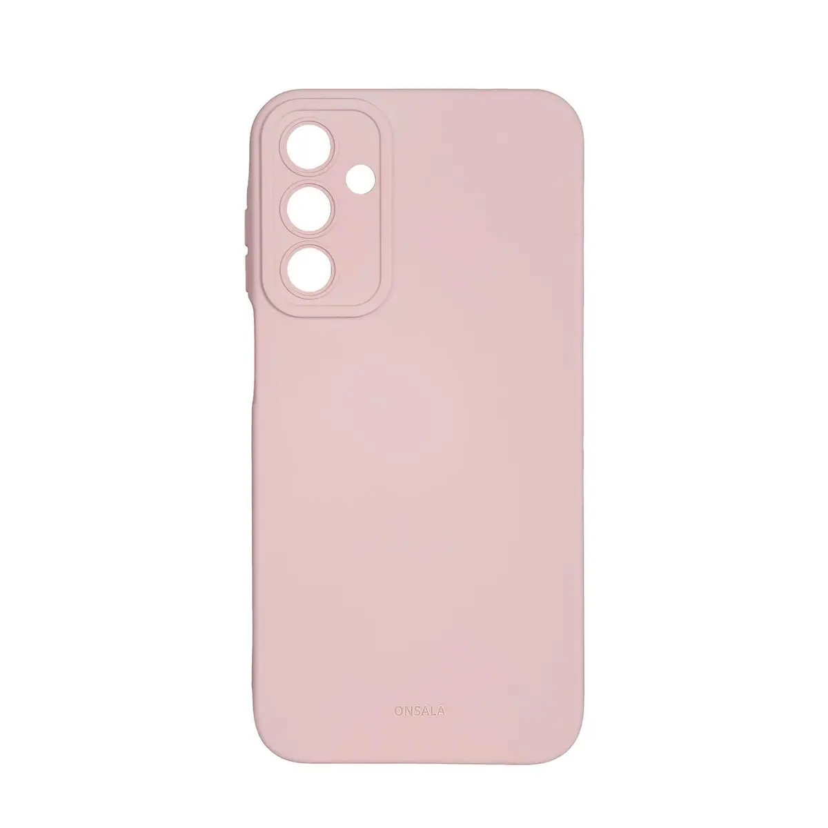 ONSALA Bakside Silikon Touch Resirkulert Samsung A16 4G/A16 5G krittrosa