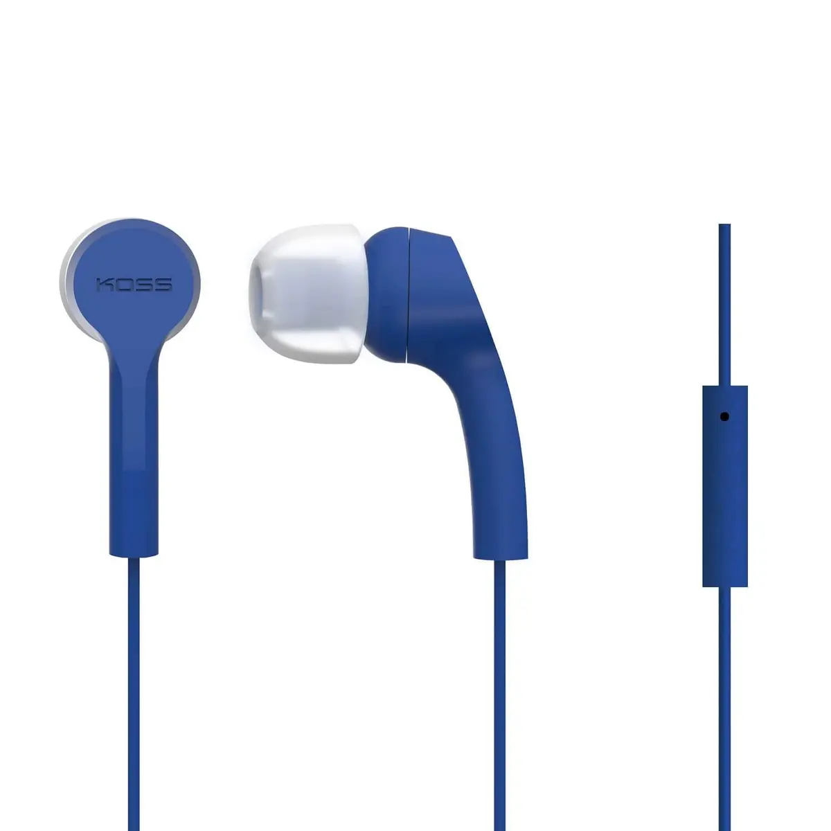 KOSS Hodetelefon KEB9i In Ear Mic Blå