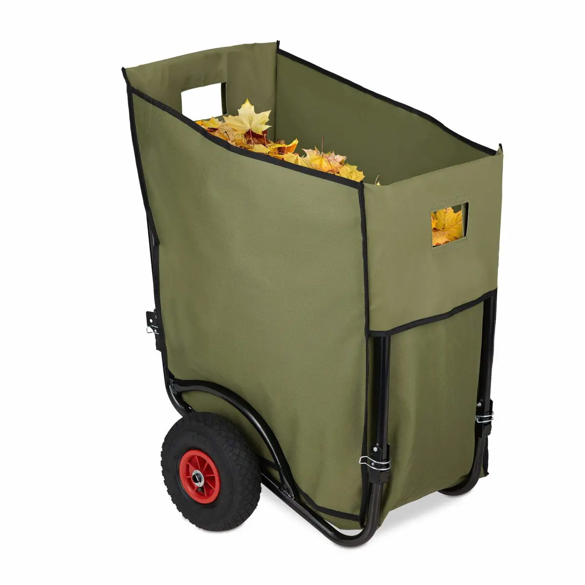 Sammenleggbar hagevogn 160 L