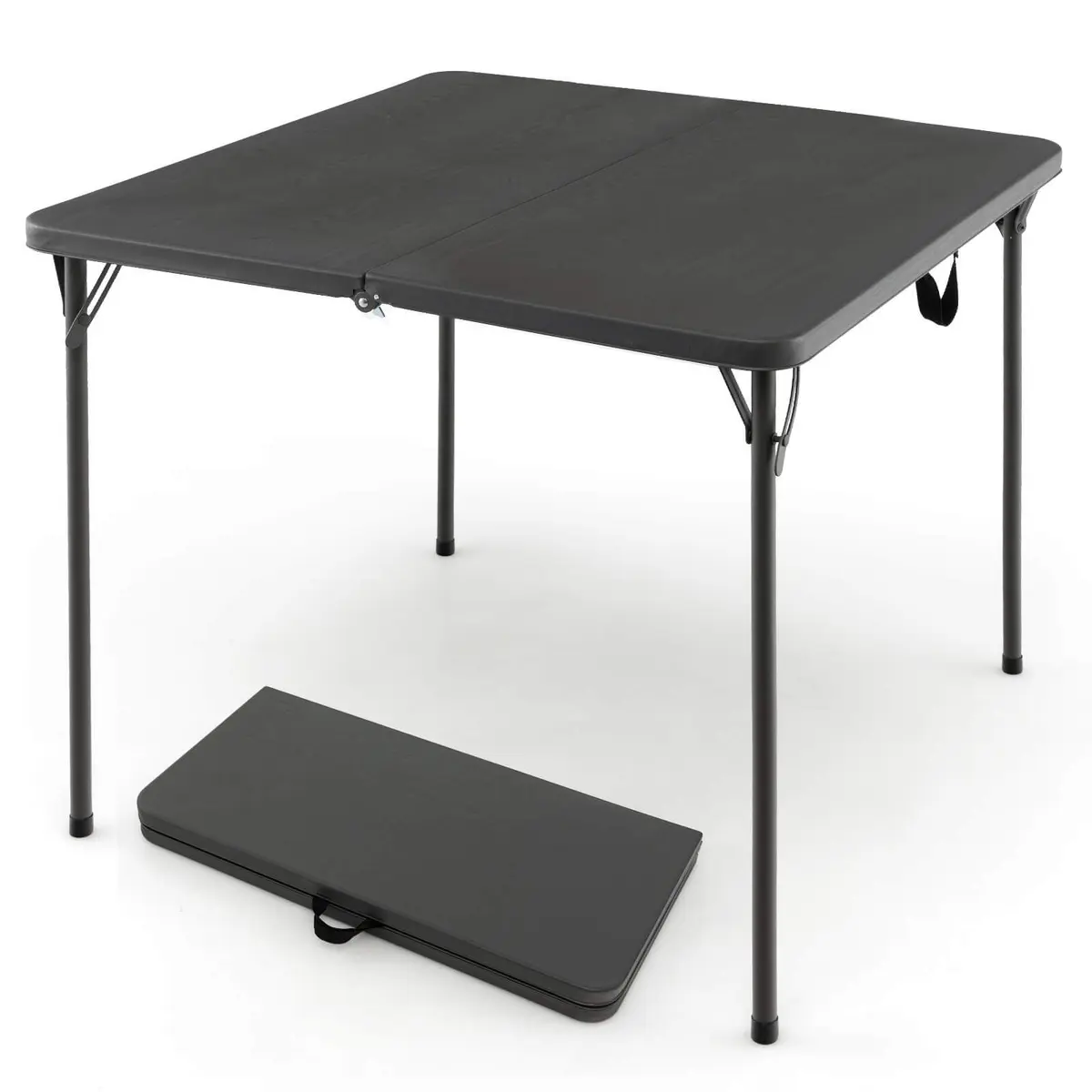 Sammenleggbart campingbord – HDPE-topp, stålramme, 145 kg