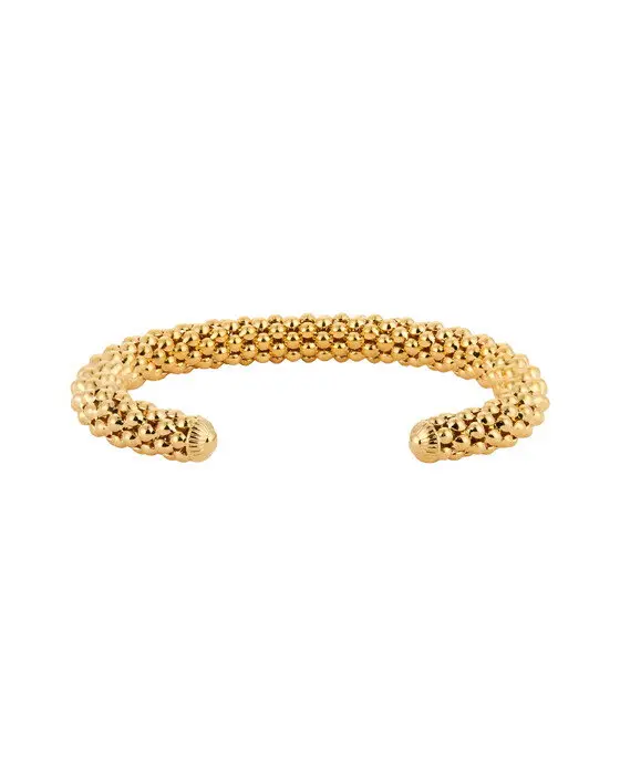Rope bangle armbånd gull