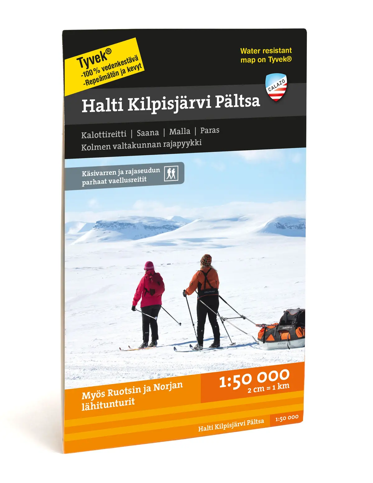 Halti Kilpisjärvi Pältsa 1:50.000