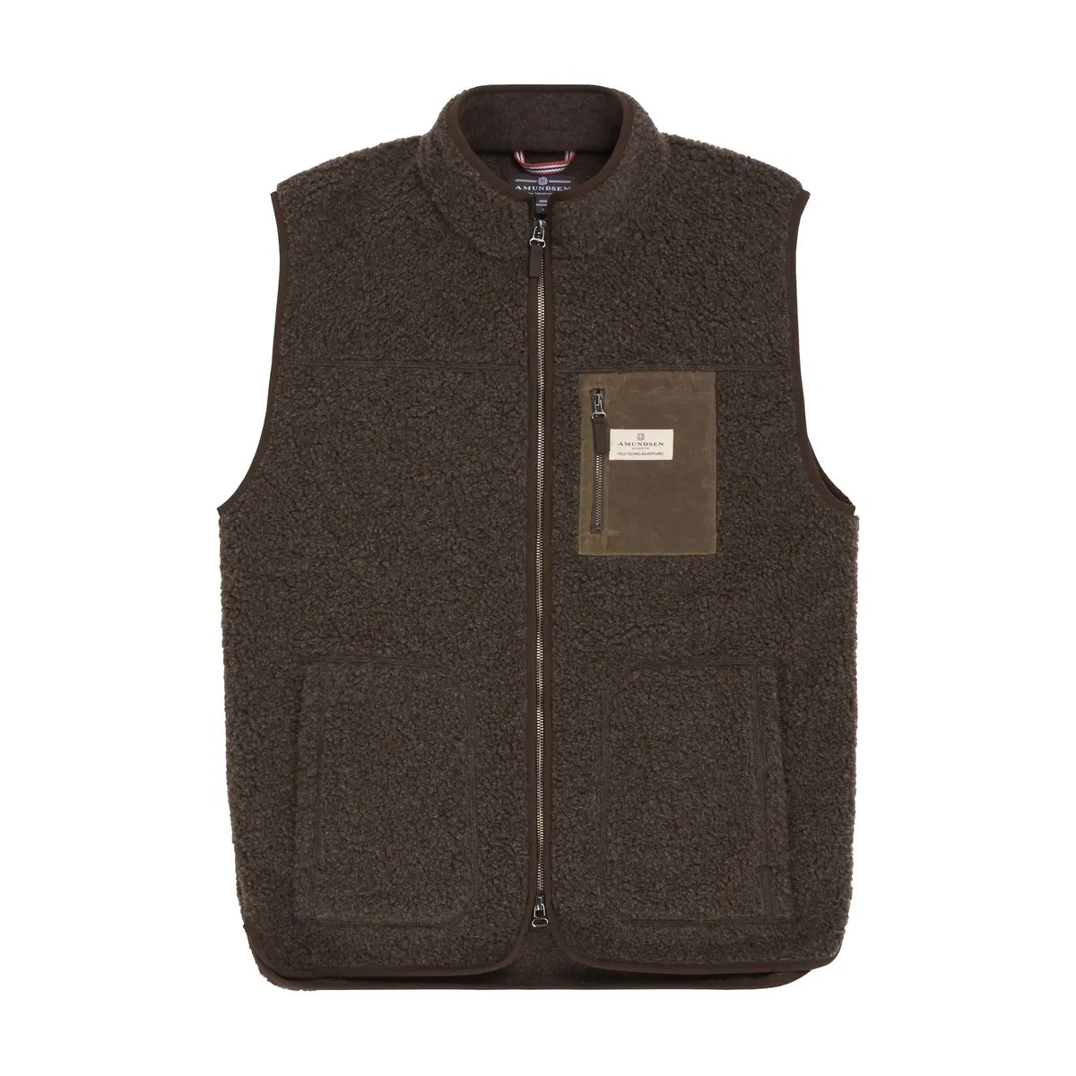Heroes Wool Fleece Vest Mens