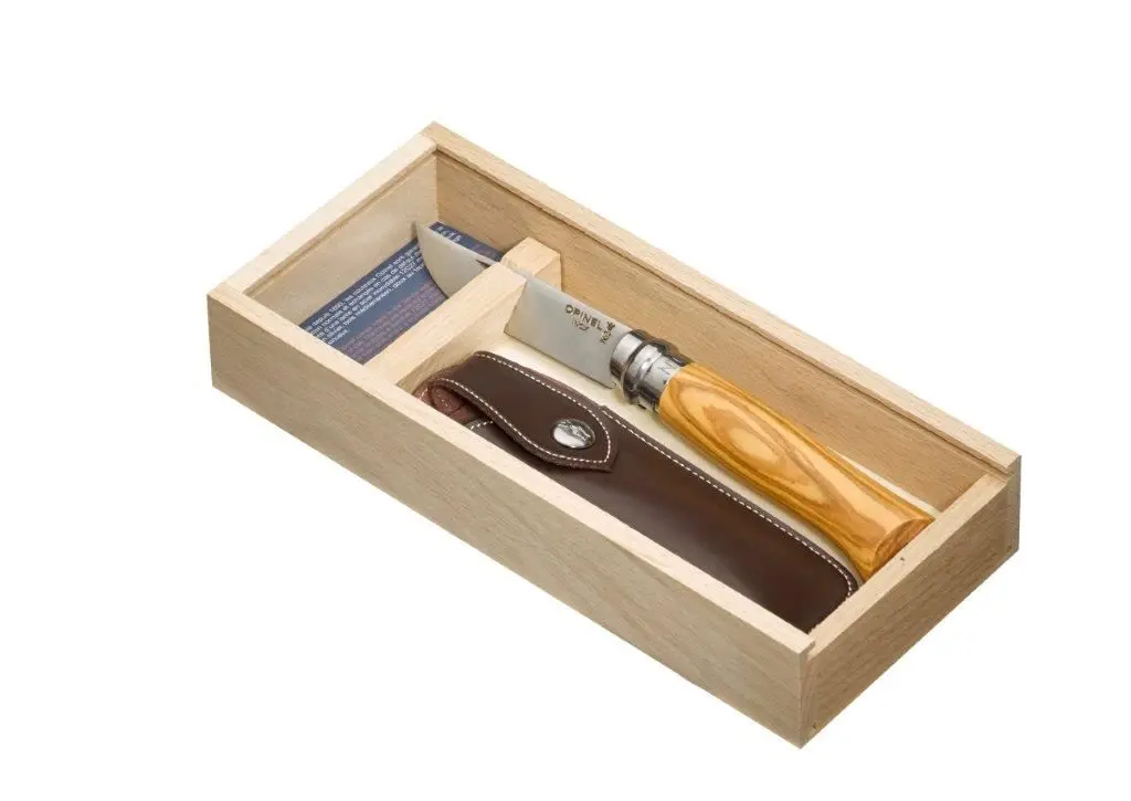N°08 Olive Wood + Sheath