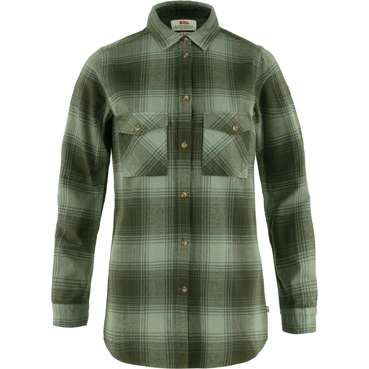 Övik Twill Shirt Ls W