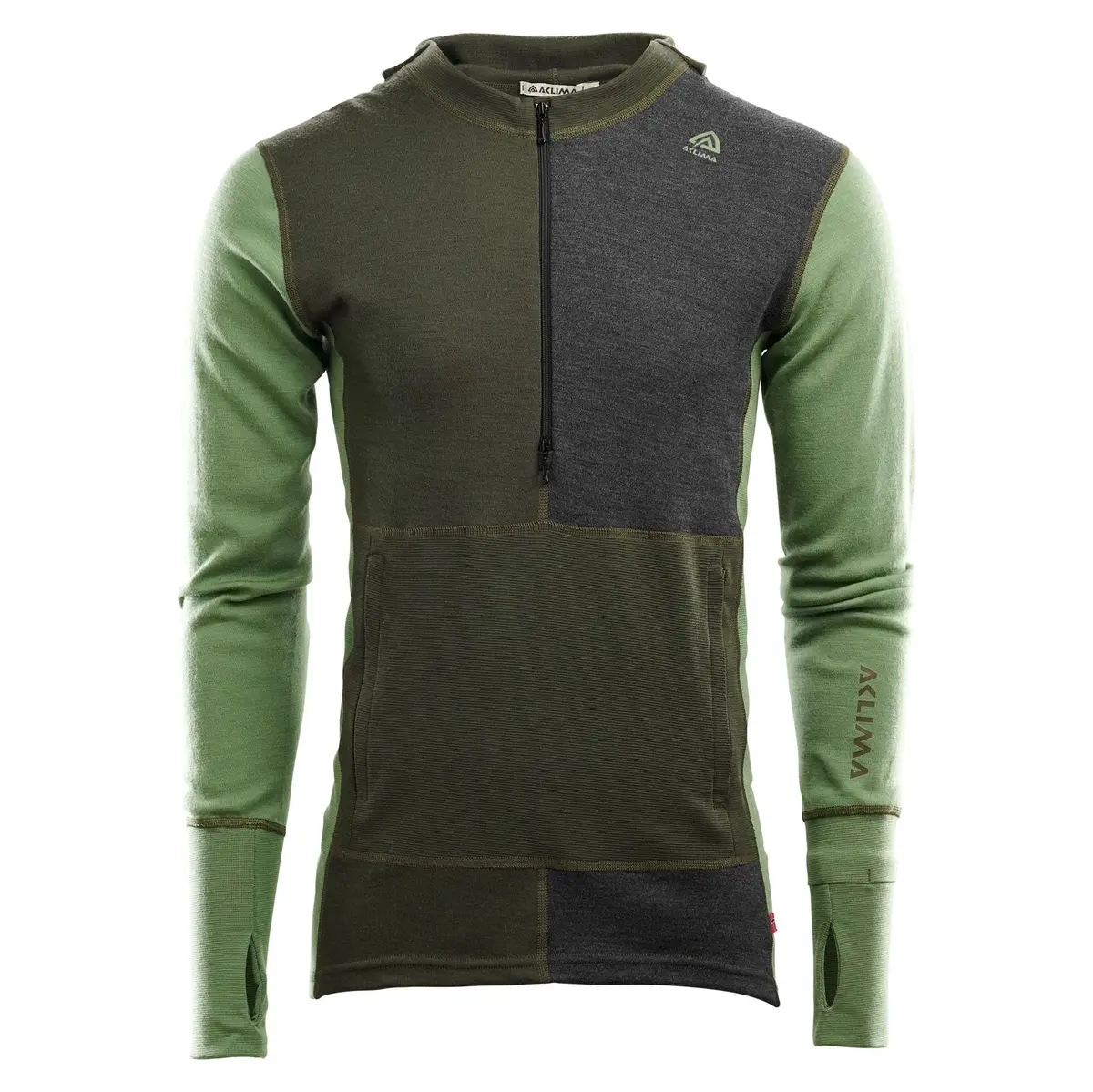 Warmwool Hoodsweater W/zip M's