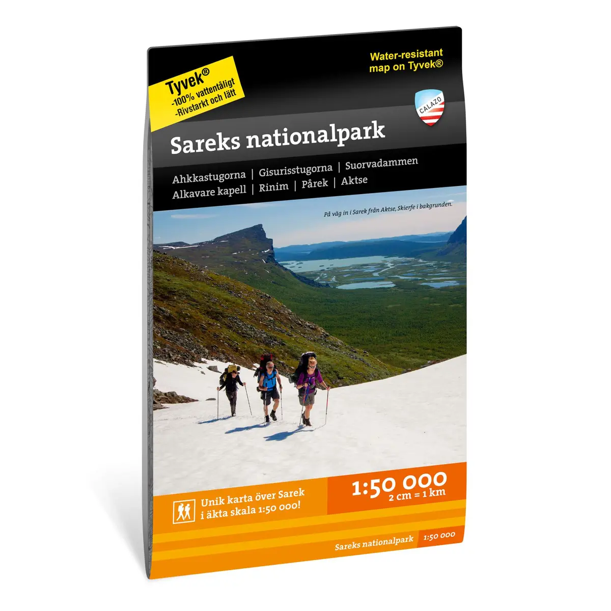 Sareks Nationalpark 1:50.000