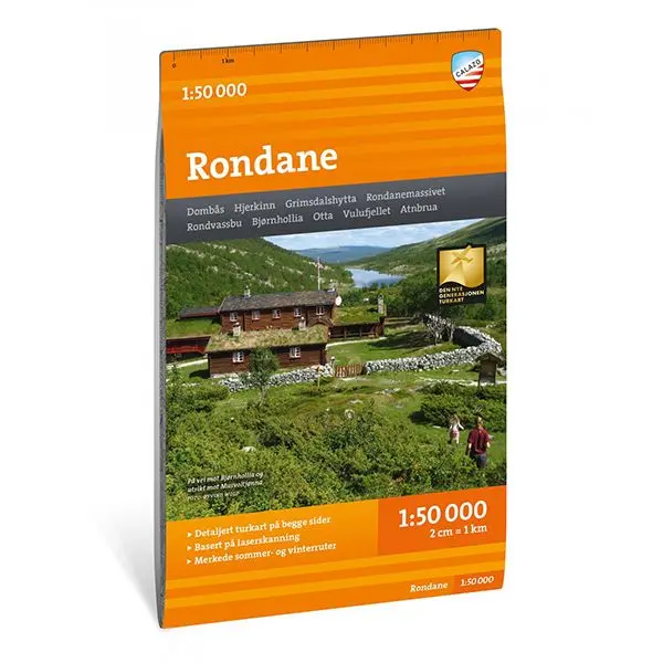 Turkart Rondane 1:50 000