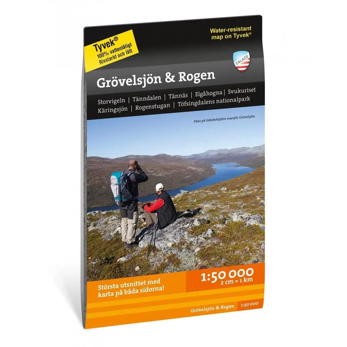 Grövelsjön & Rogen 1:50.000