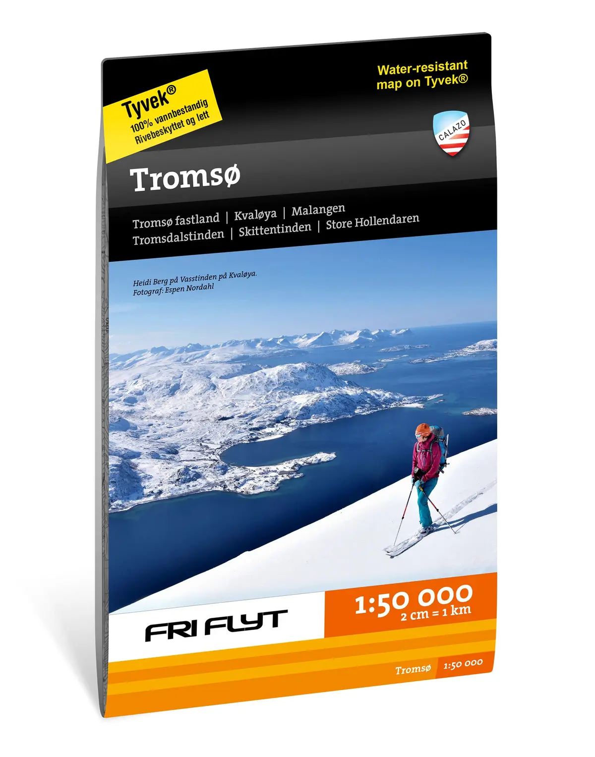 Tur- Og Toppturkart Tromsø 1:50.000