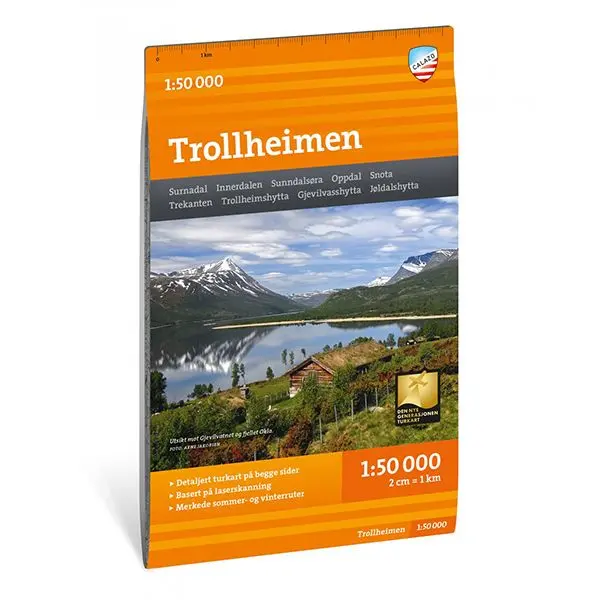Turkart Trollheimen 1:50 000