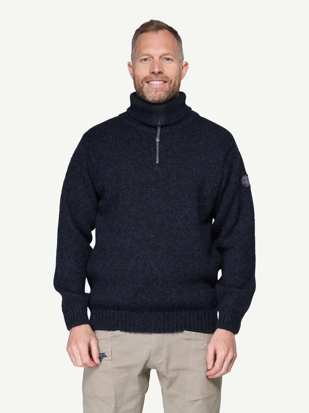 Devold Nansen Wool Zip Neck