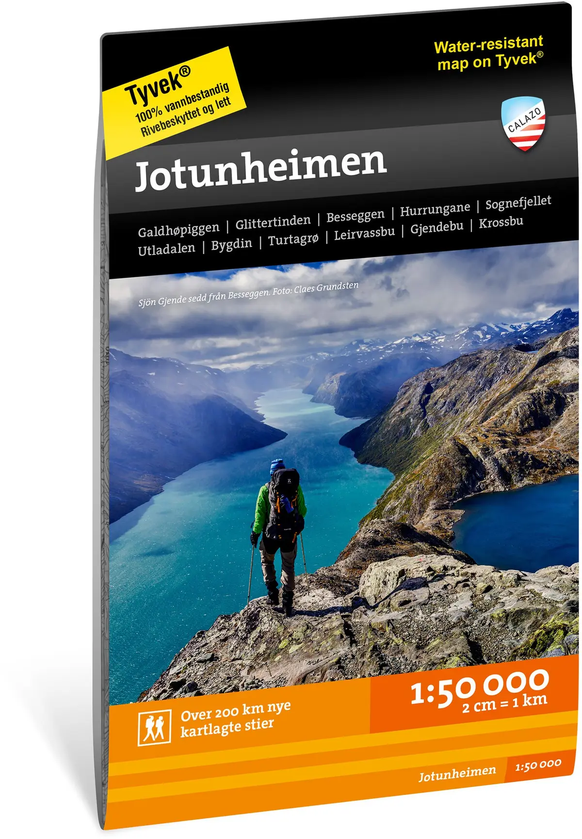 Turkart Jotunheimen 1:50 000