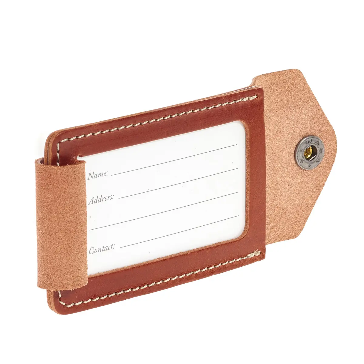 Leather Luggage Tag