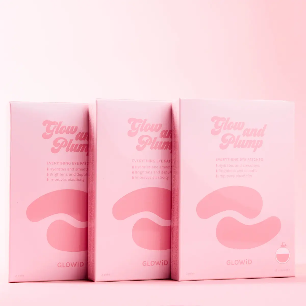 Glow and Plump Everything Eye Patches 3-pack