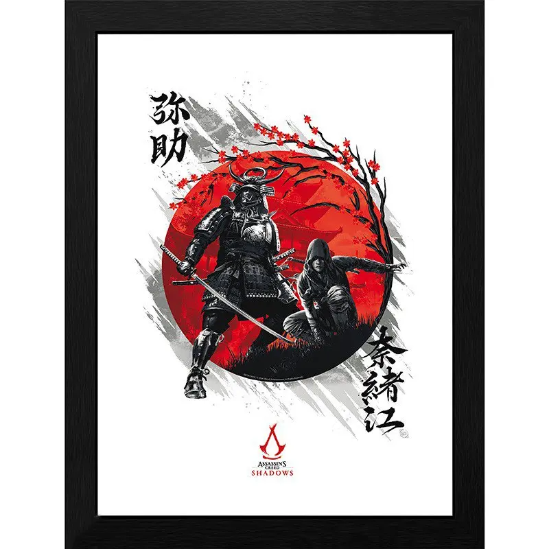 Assassin's Creed Innrammet Bilde 30 x 40 cm Shadows