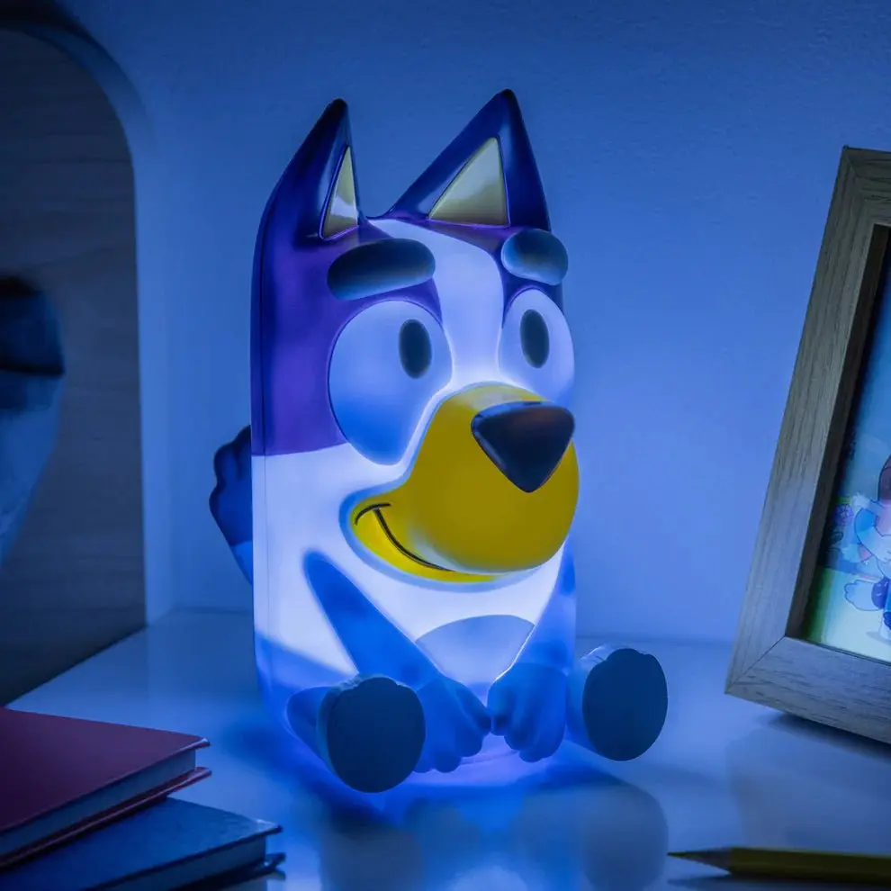 Bluey Lampe Med Lyd