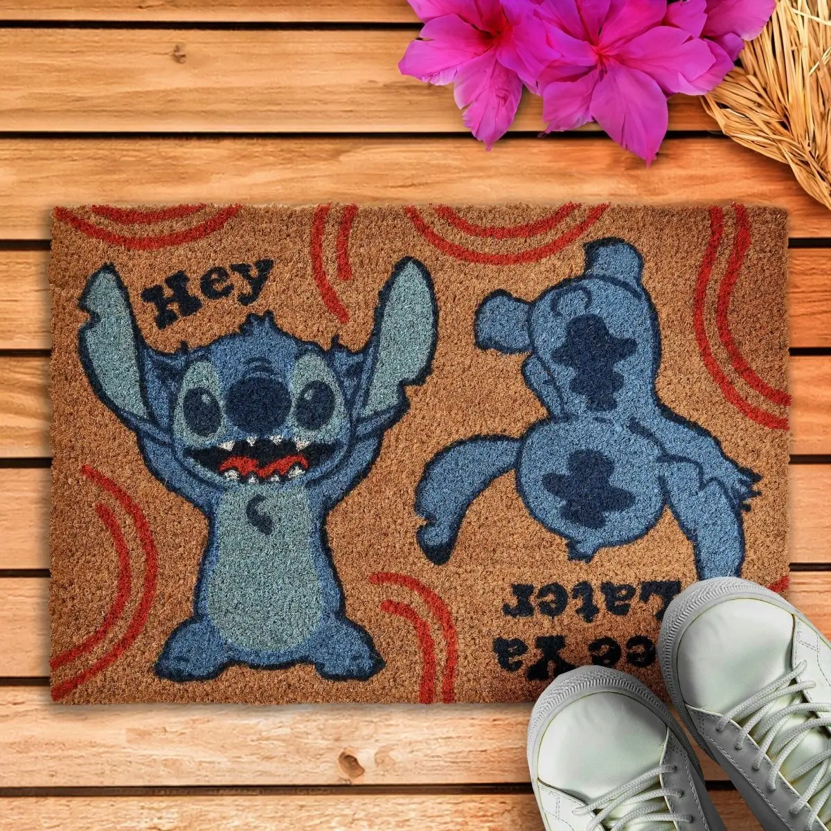 Disney's Lilo and Stitch Dørmatte Hey See Ya Later