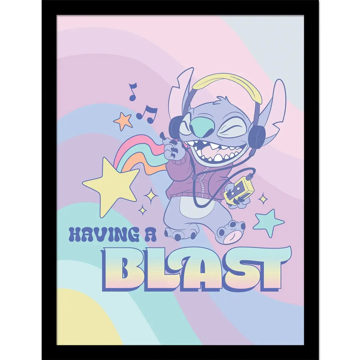 Disney's Lilo and Stitch Innrammet Bilde 30 x 40 cm Blast