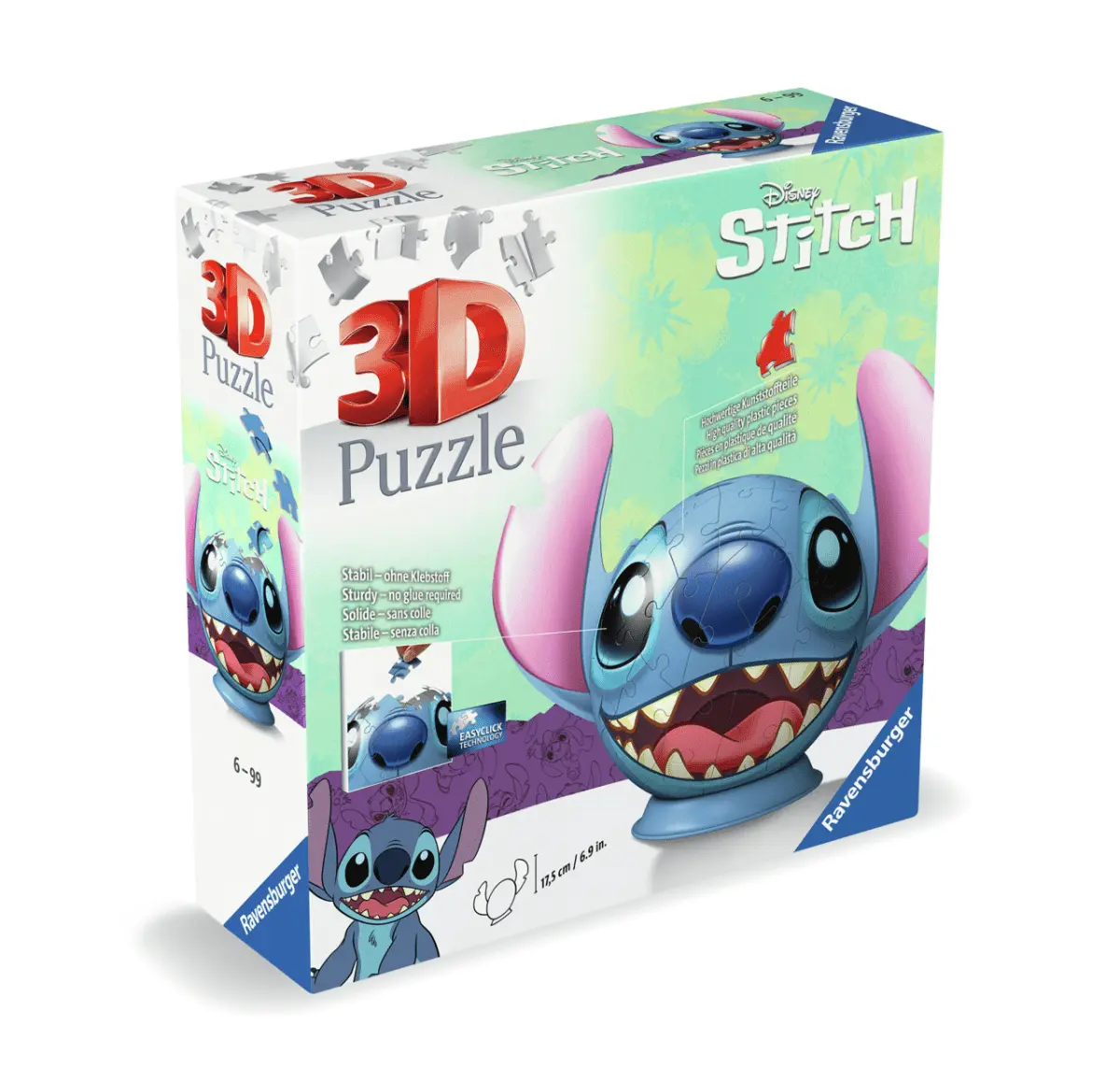 Disney's Lilo and Stitch Puslespill 3D 72 brikker
