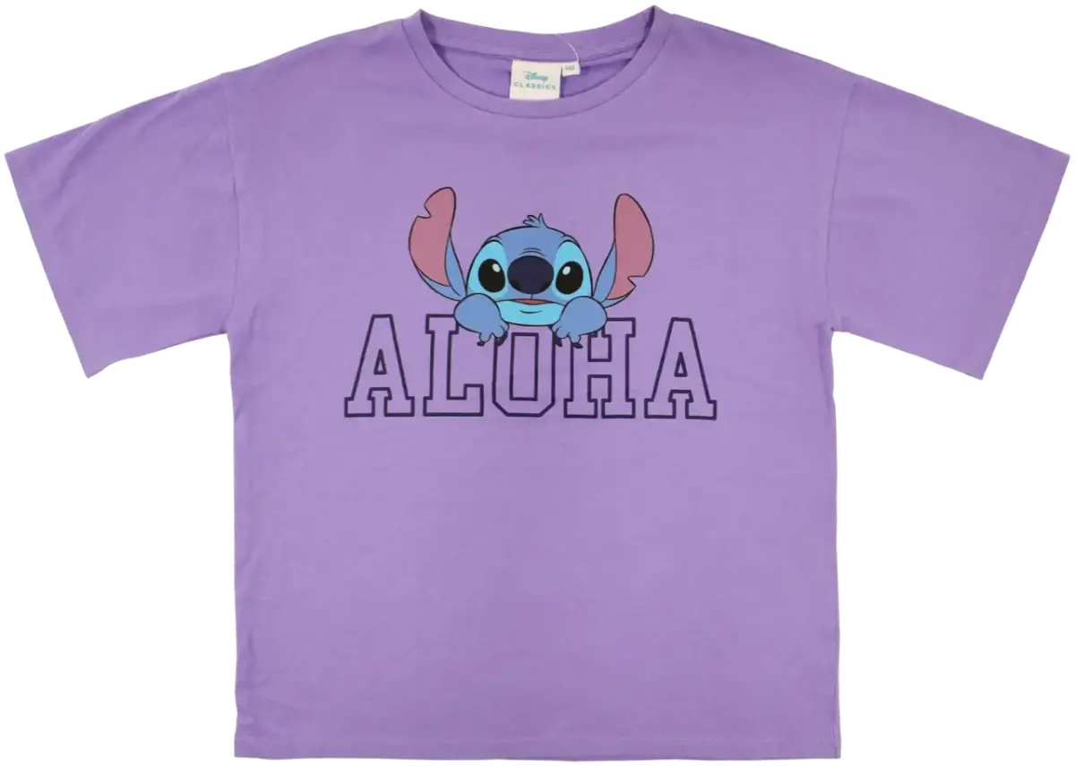 Disney's Lilo and Stitch T-skjorte Aloha