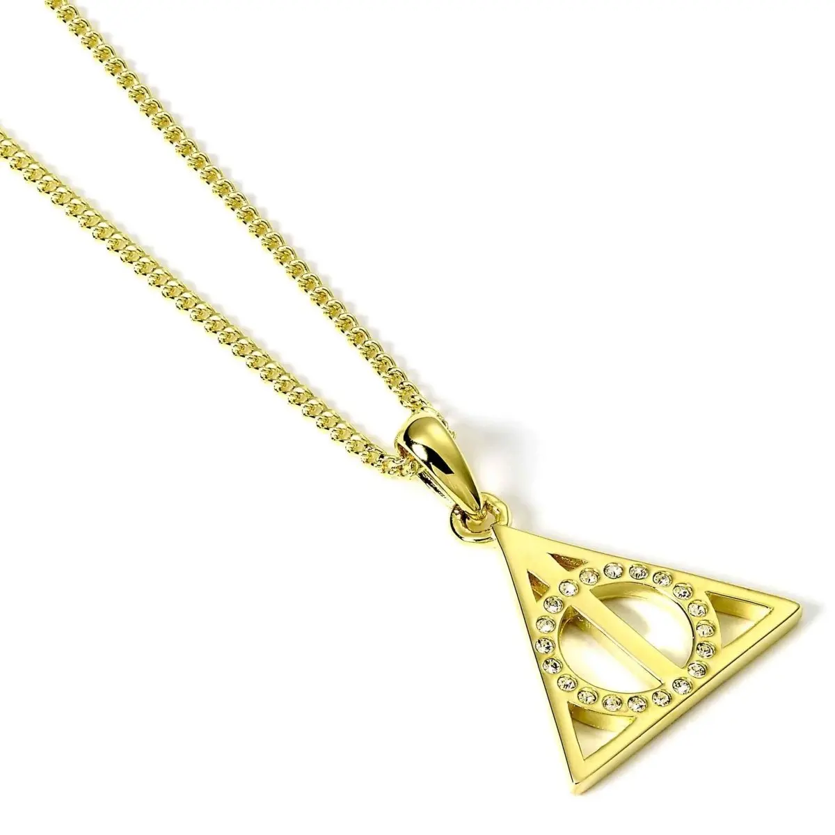 Harry Potter Smykke Gullbelagt Sølv Deathly Hallows
