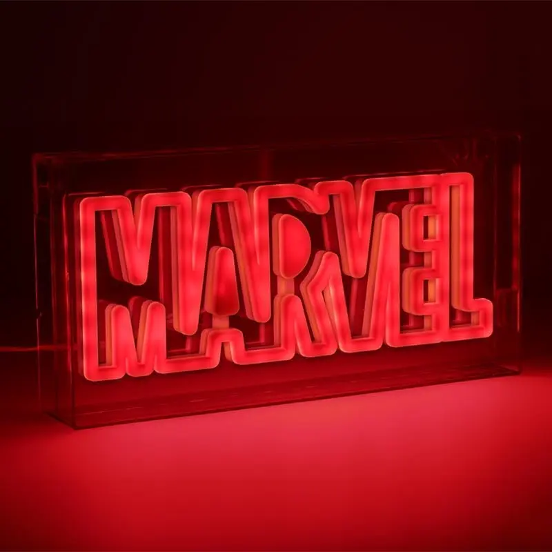 Marvel Lampe LED Logo