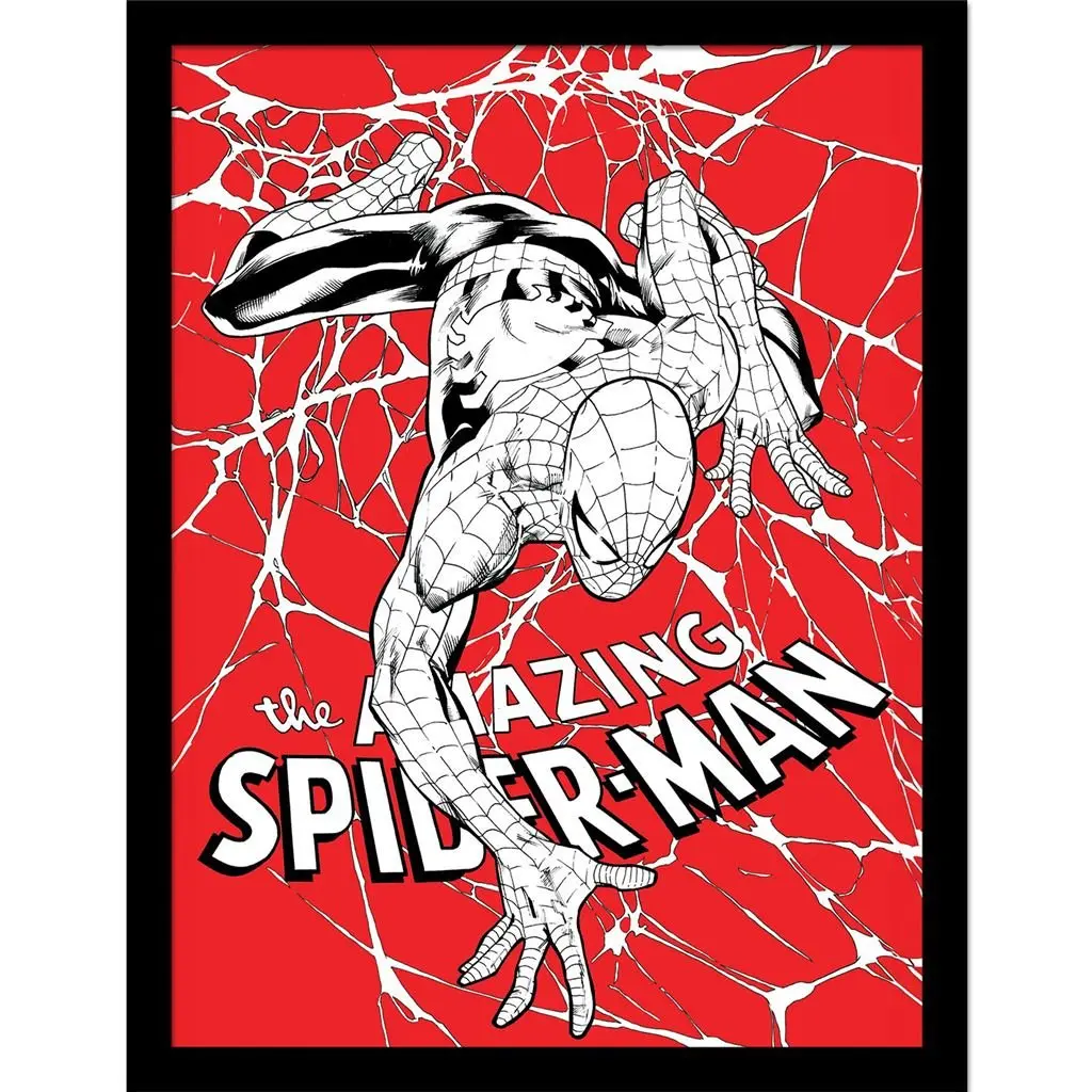 Marvel's Spider-Man Amazing Innrammet Bilde 30 x 40 cm