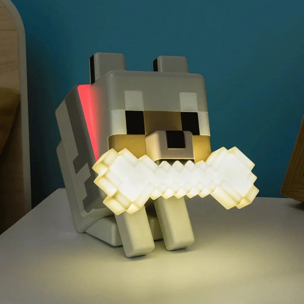 Minecraft Lampe Wolf Globuddies