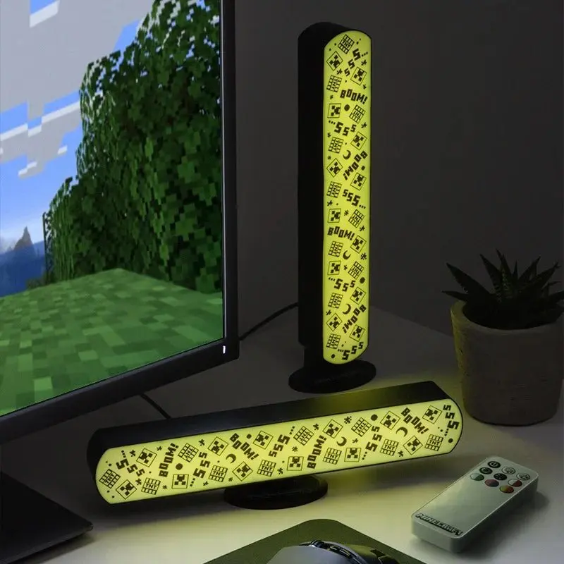 Minecraft Lysbjelke 2-pk med fjernkontroll