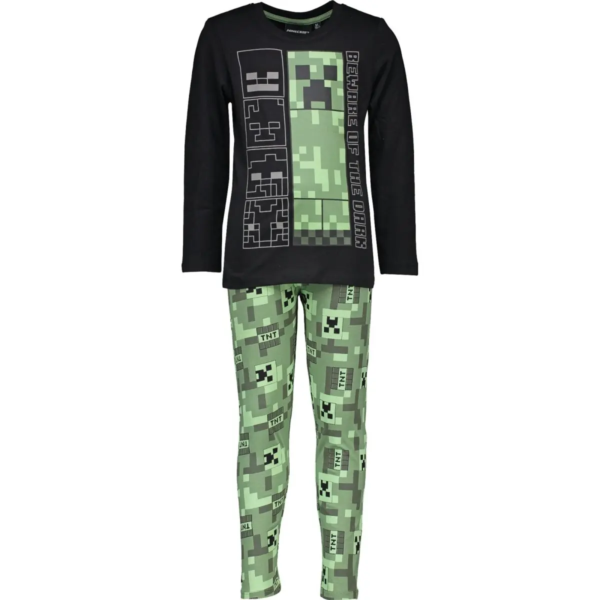 Minecraft Pyjamas Creeper Camo