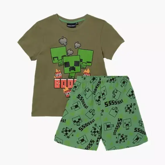 Minecraft Pysjamas Teeny Tiny Creepers