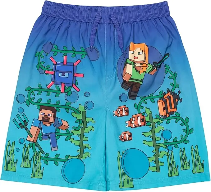 Minecraft Shorts Swimming Exploration