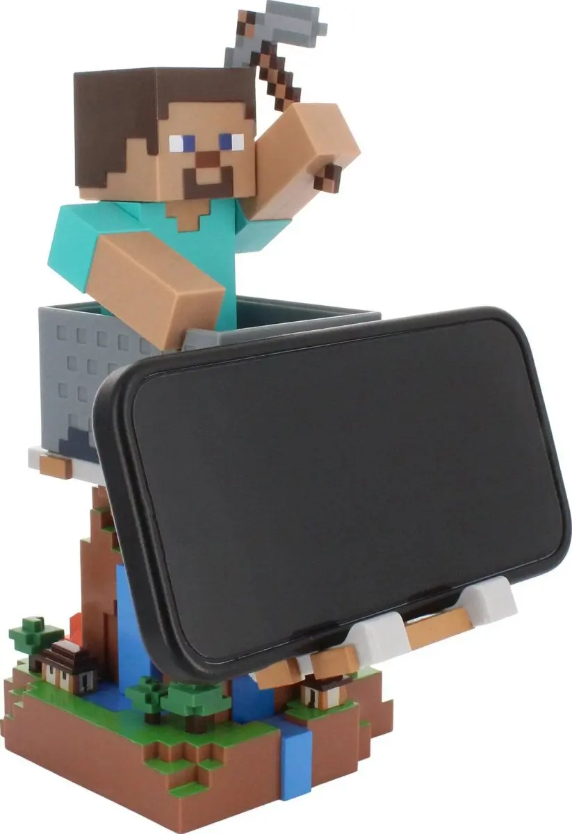 Minecraft Steve Cable Guys Samlefigur