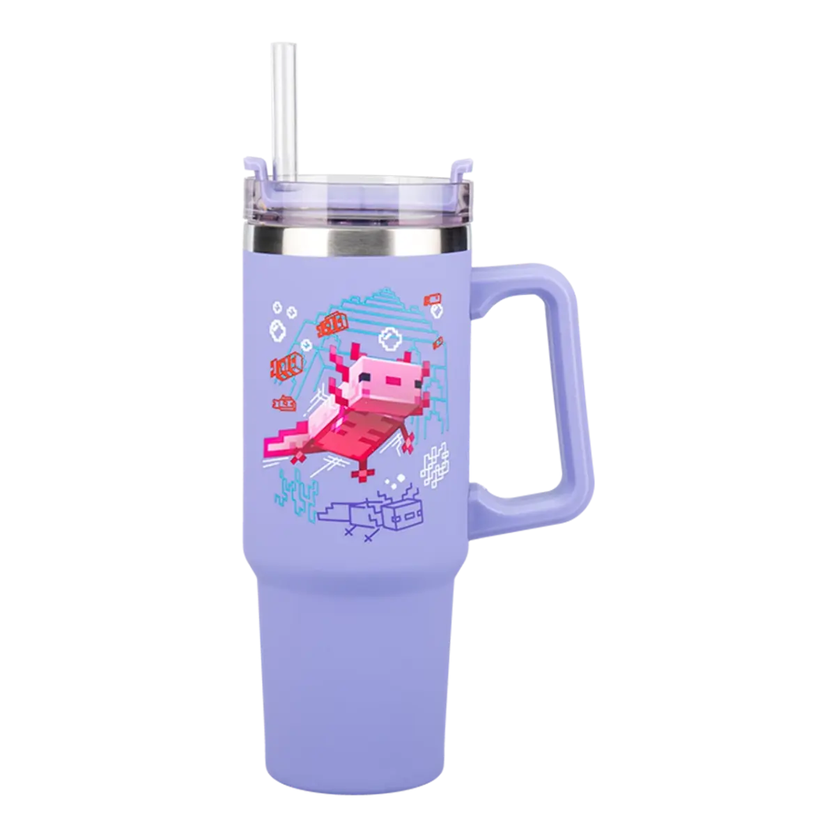Minecraft Tumbler 900ml axolotl