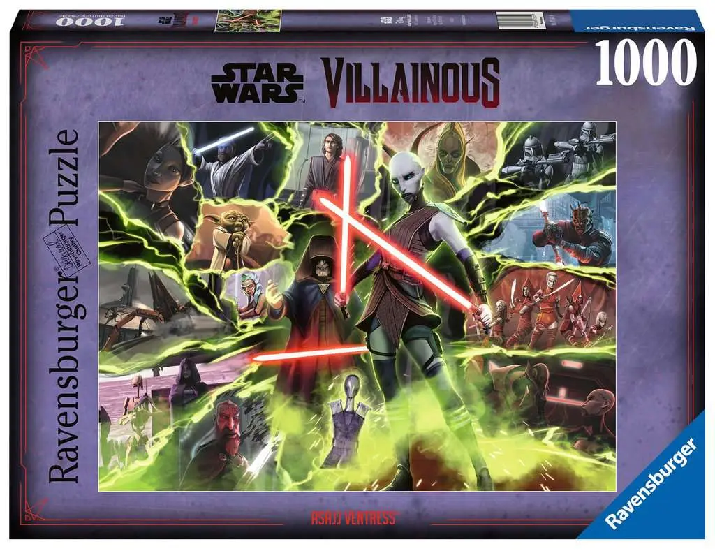 Star Wars Villainous Asajj Ventress Puslespill 1000 brikker