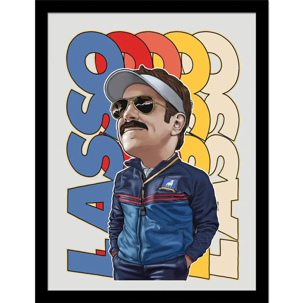 Ted Lasso Innrammet Bilde 30 x 40 cm