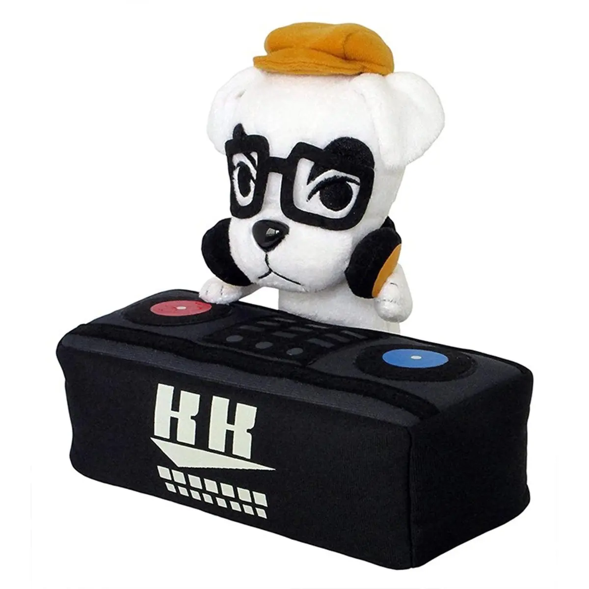 Animal Crossing Bamse DJ K.K. Slider 17 cm