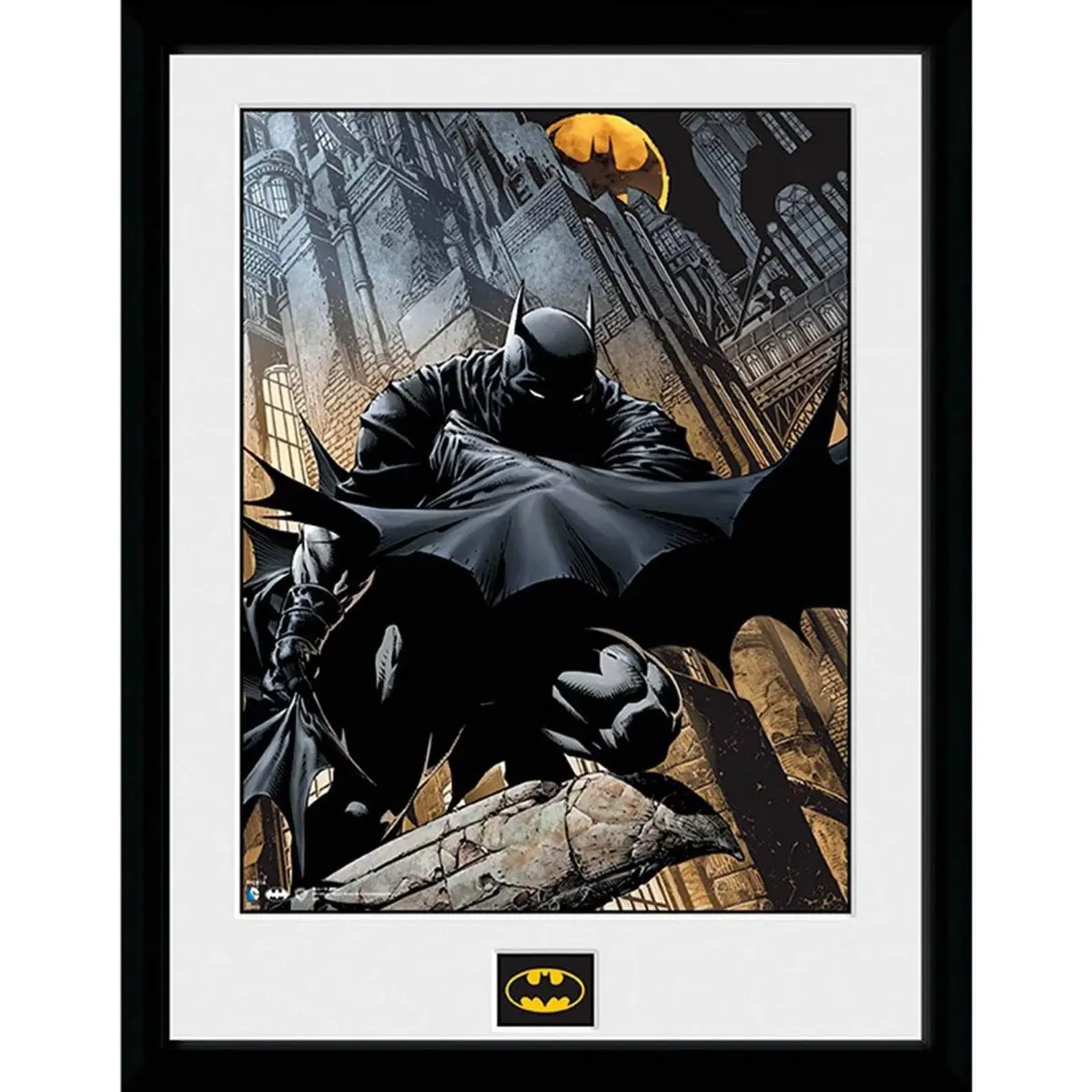 DC Comic's Batman Innrammet Bilde 30 x 40 cm Stalker