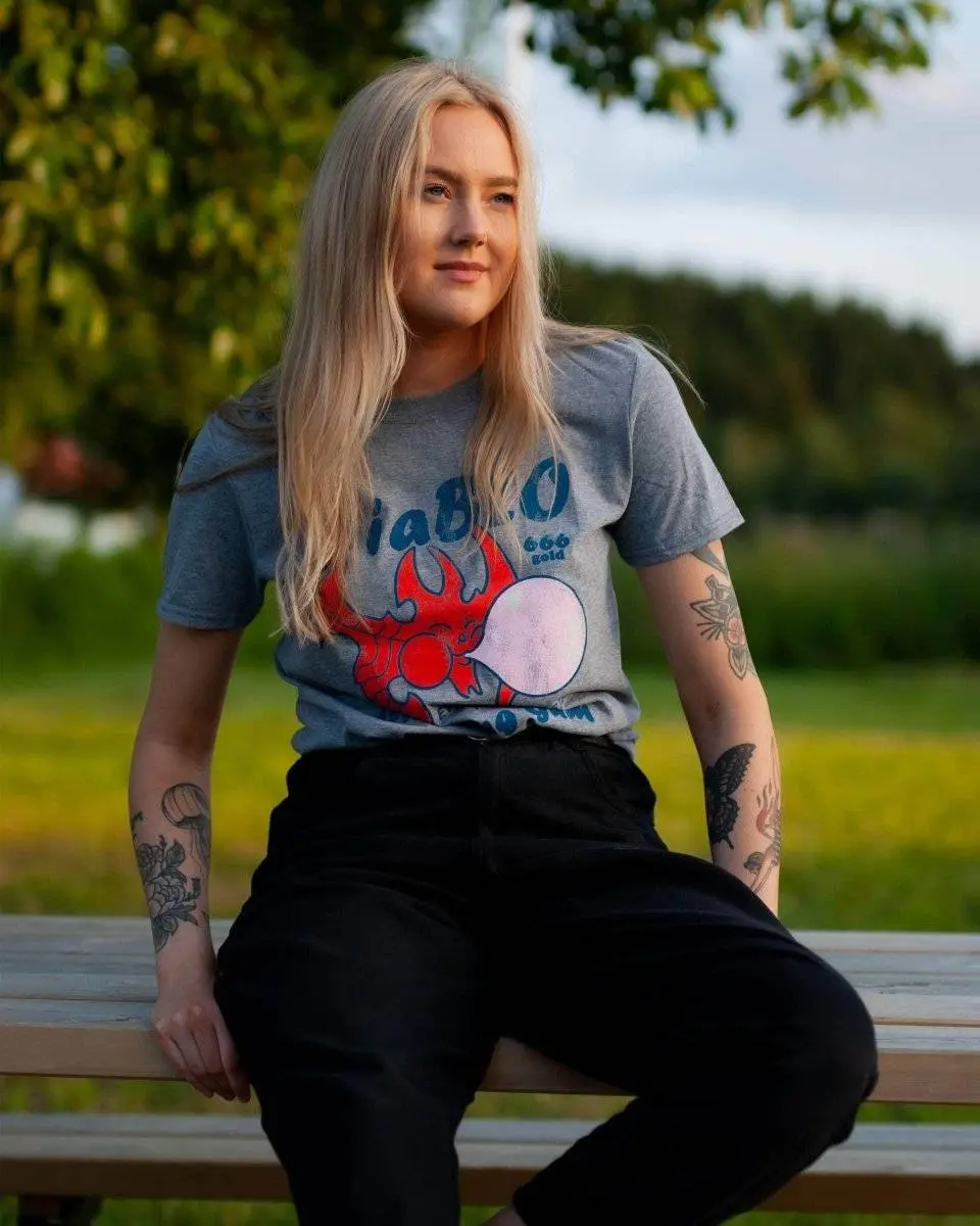 Diablo T-skjorte Graphite